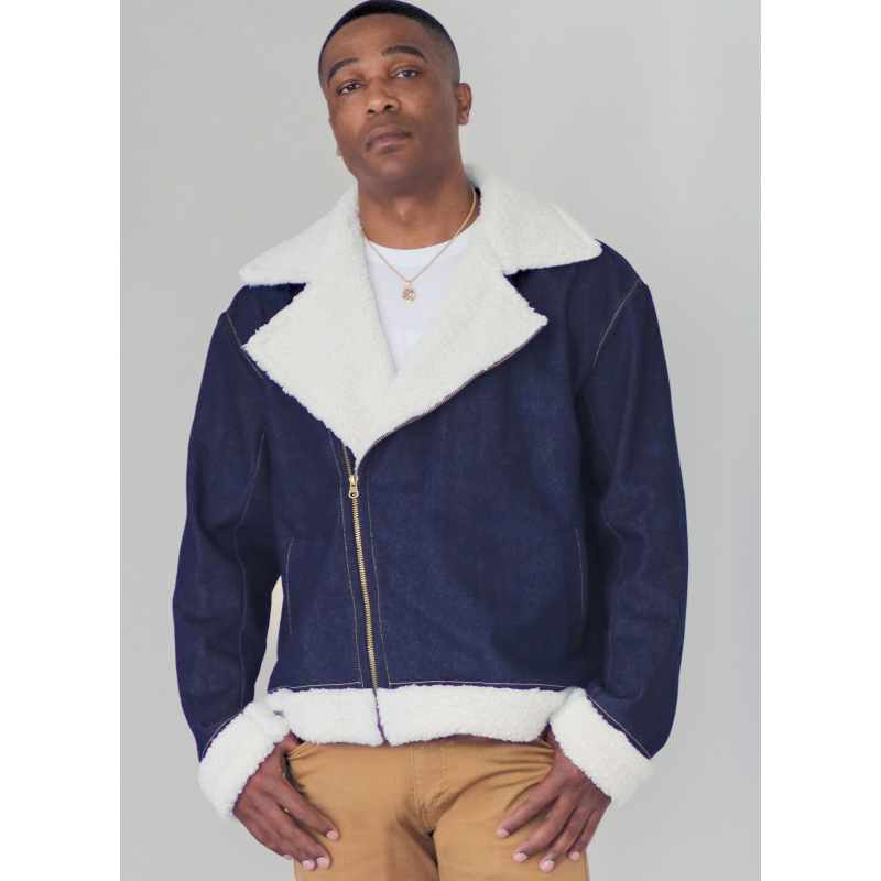 Patron KnowMe 2132.A (34-52) - Veste motard unisexe