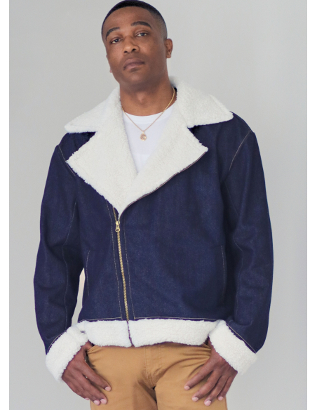 Patron KnowMe 2132.A (34-52) - Veste motard unisexe