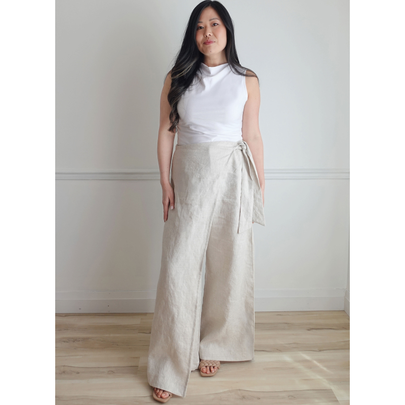 Patron KnowMe 2134.K5 (36-44) - Top col montant & pantalon ample