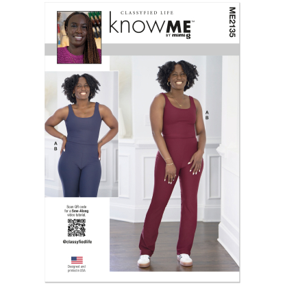 Patron KnowMe 2135.A (34-52) - Top court & Leggings flair