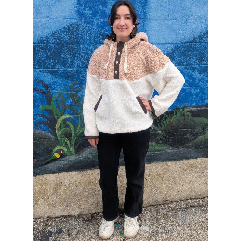 Patron KnowMe 2136.A (34-52) - Veste contrastée unisexe