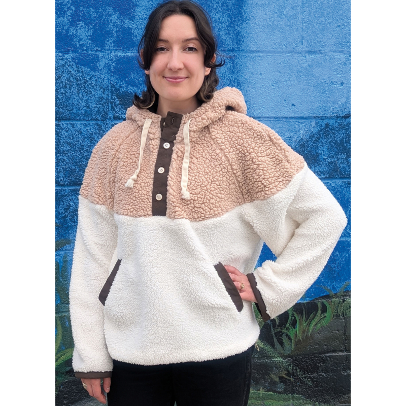 Patron KnowMe 2136.A (34-52) - Veste contrastée unisexe