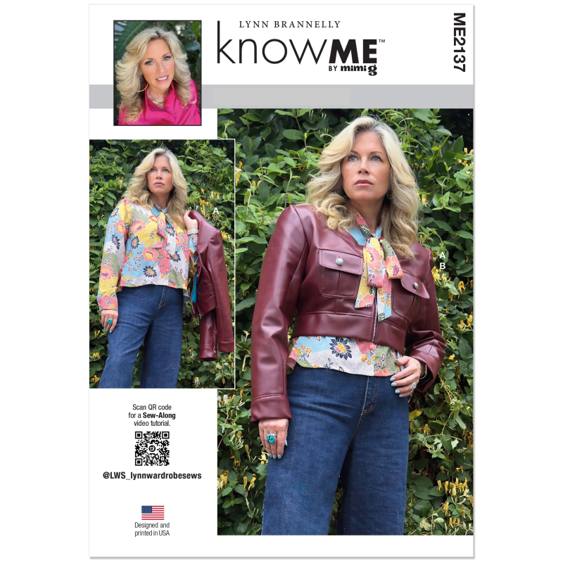 Patron KnowMe 2137.N5 (38-46) - Blouse & veste stylée
