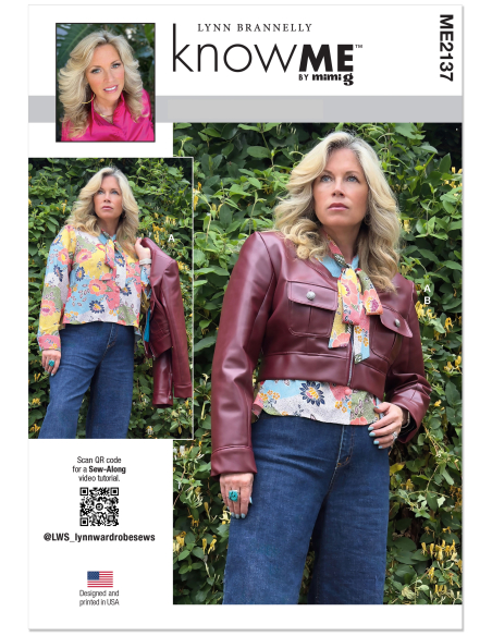Patron KnowMe 2137.Y5 (46-54) - Blouse & veste stylée