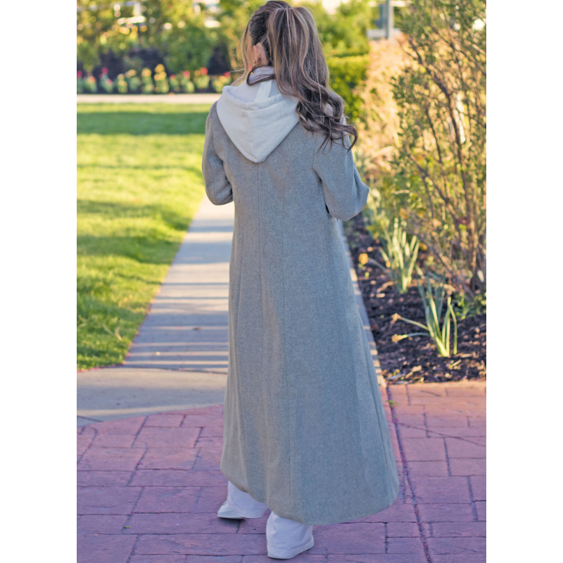 Patron KnowMe 2139.K5 (36-44) - Manteau croisé & insert capuche