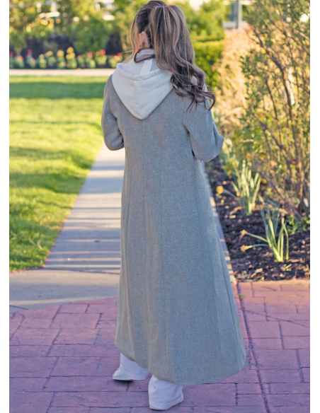 Patron KnowMe 2139.Y5 (46-54) - Manteau croisé & insert capuche