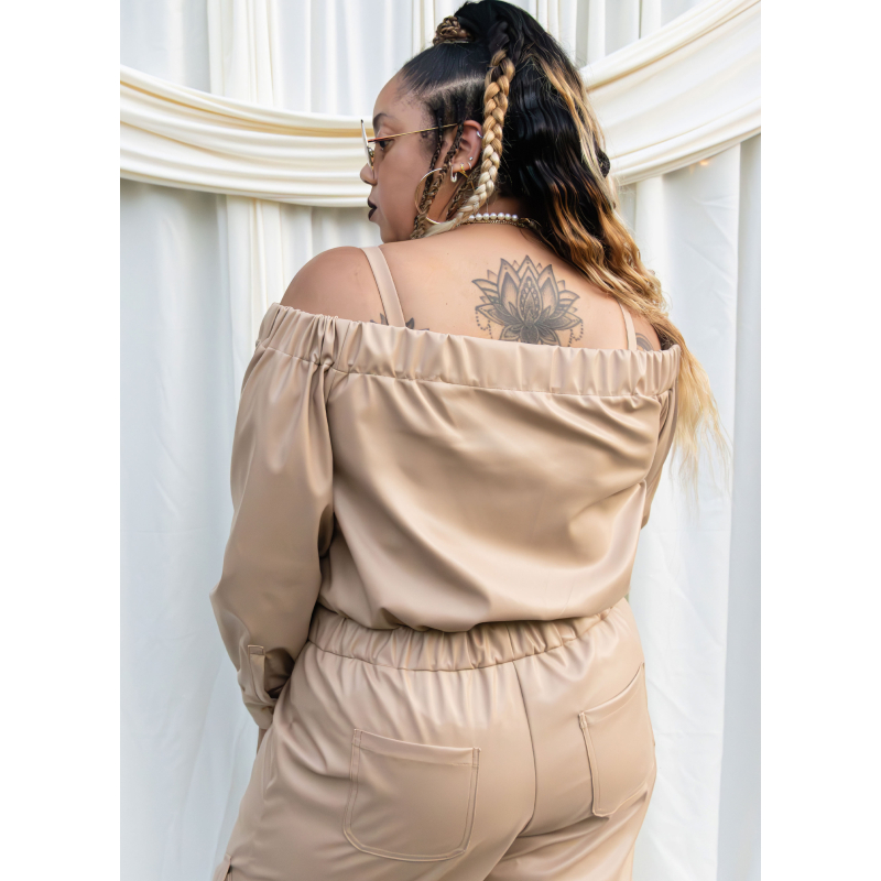 Patron KnowMe 2141.Y5 (46-54) - Combinaison off-shoulder deux longueurs