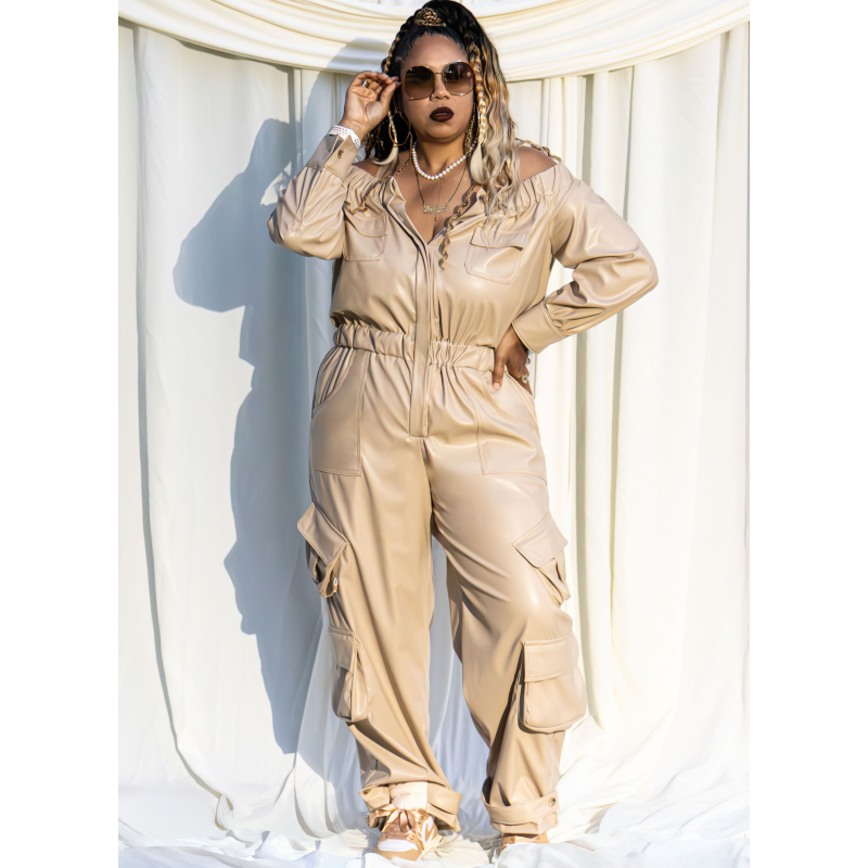 Patron KnowMe 2141.Y5 (46-54) - Combinaison off-shoulder deux longueurs