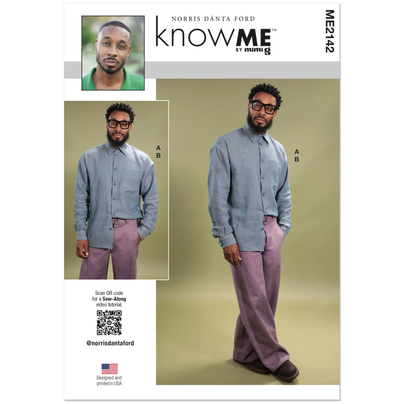 Patron KnowMe 2142.BB (56-54) - Chemise & jeans homme