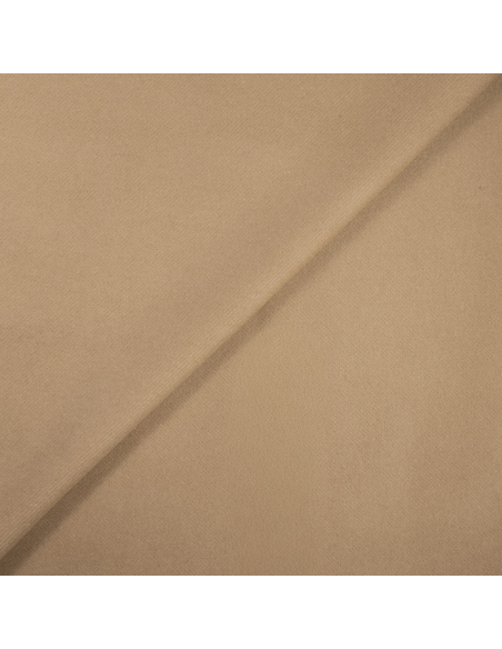 Drap de laine 100% laine sergé double épaisseur - Camel