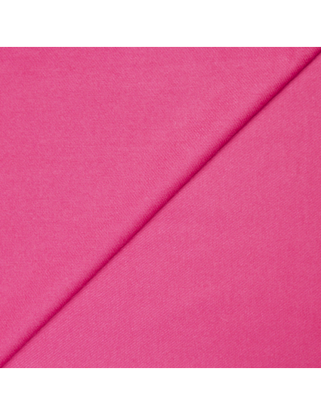 Flanelle de laine - Rose