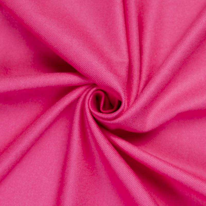 Flanelle de laine - Rose