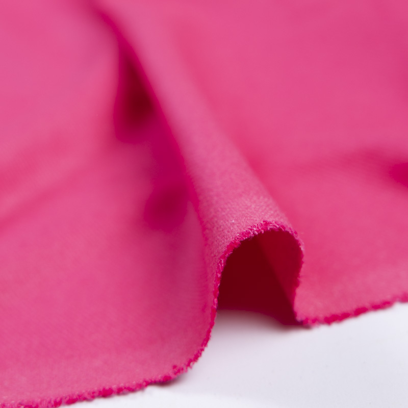 Flanelle de laine - Rose