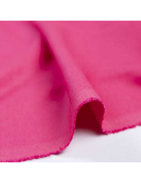 Flanelle de laine - Rose