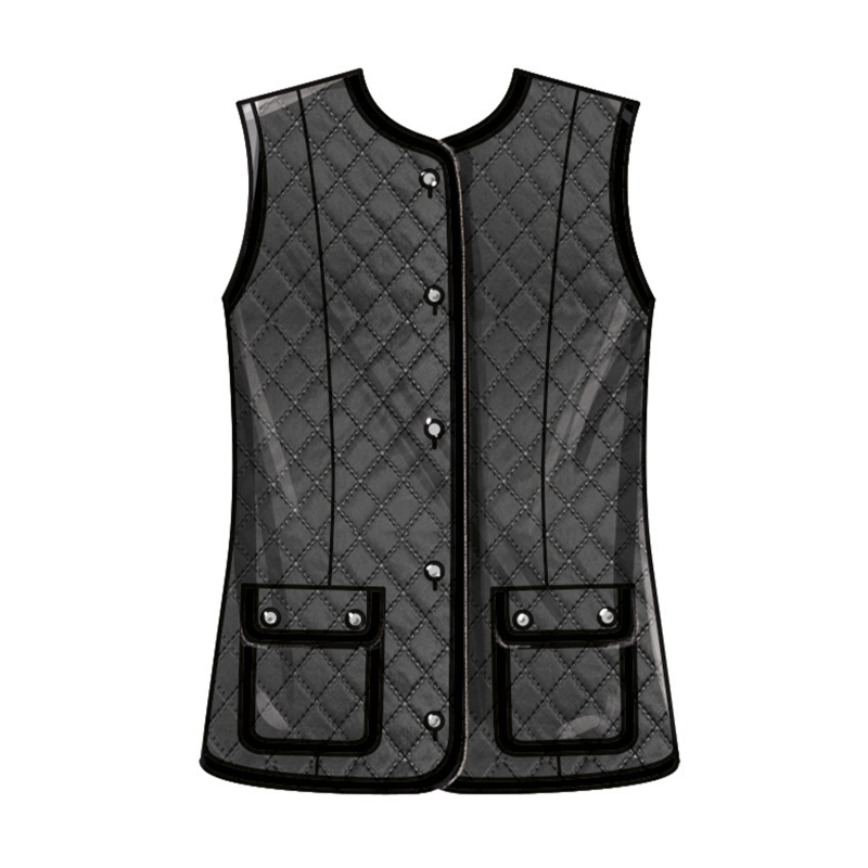 Patron New Look 6812 - Veste zippée et gilet utilitaire