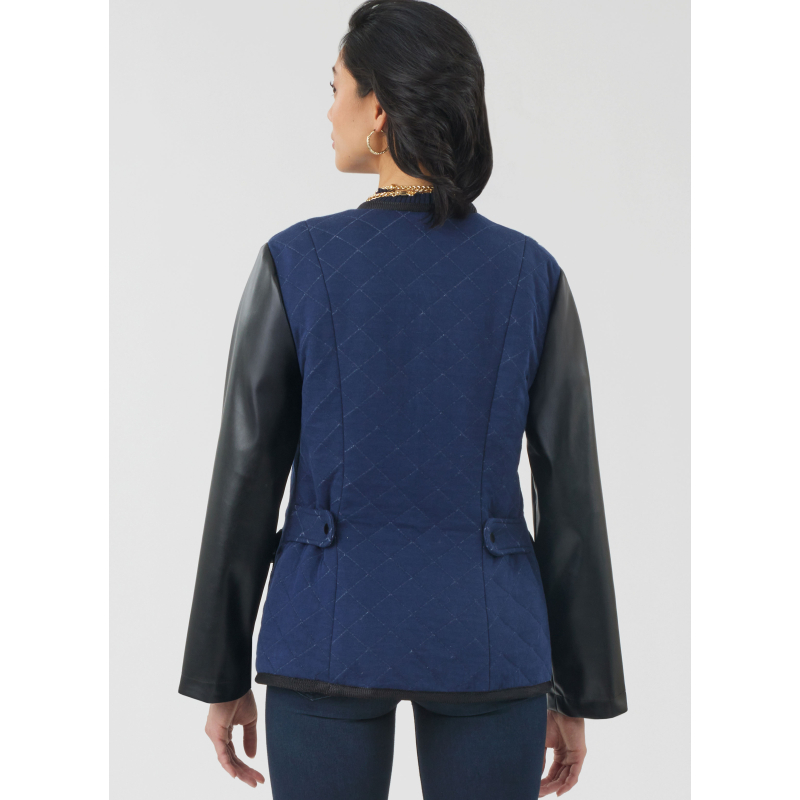 Patron New Look 6812 - Veste zippée et gilet utilitaire