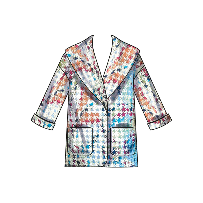Patron New Look 6819 - Manteau doublé pour enfant