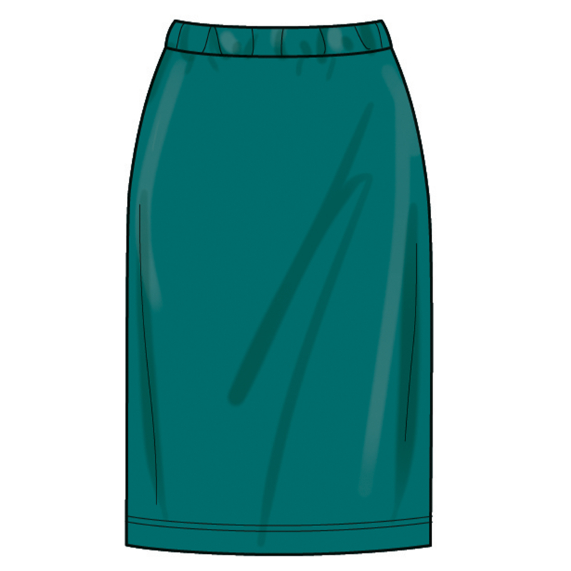 Patron New Look 6815 - Tops manches longues & jupe pull-on