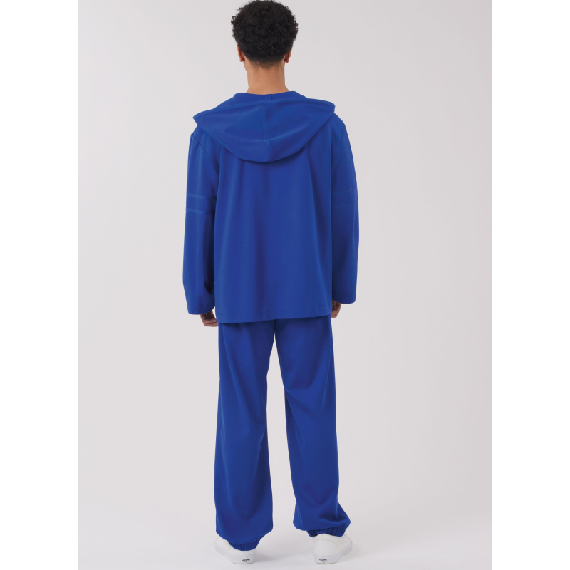 Patron New Look 6818 - Hoodie à capuche, pantalon & robe en maille