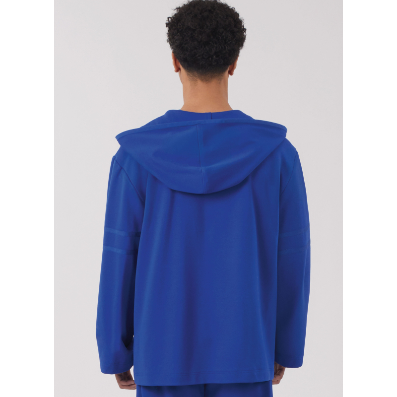 Patron New Look 6818 - Hoodie à capuche, pantalon & robe en maille