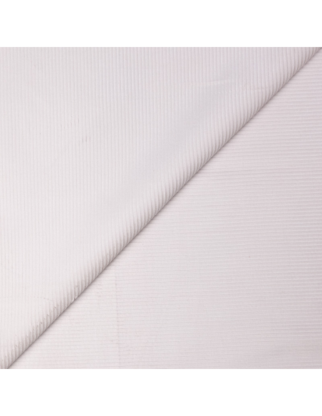 Velours côtelé 500 raies coton & élasthanne - Rose pâle