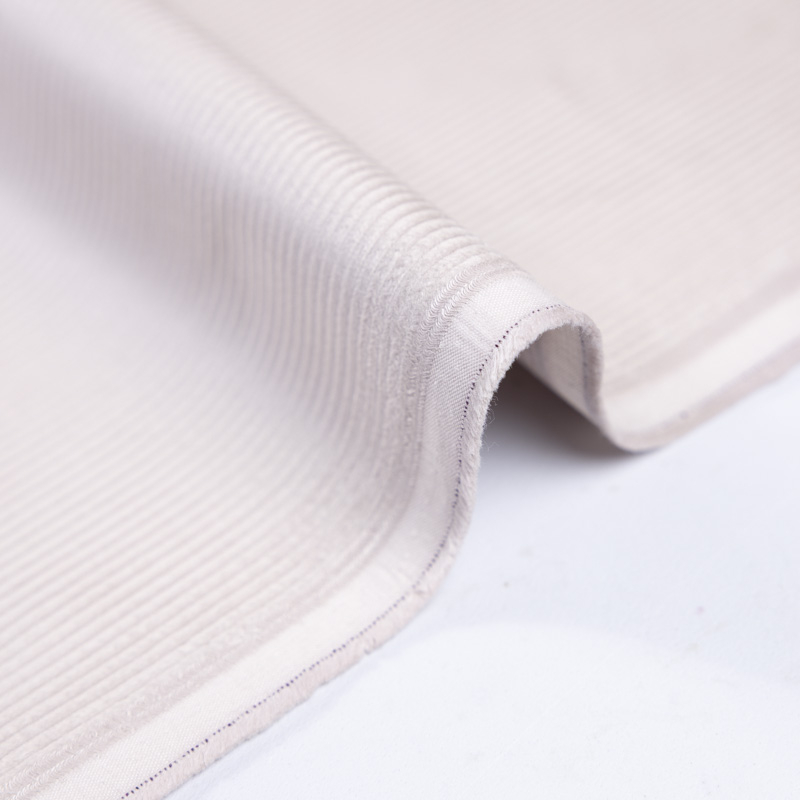 Velours côtelé 500 raies coton & élasthanne - Rose pâle
