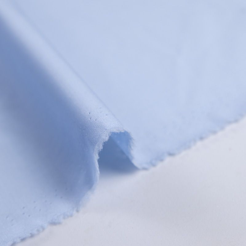 Tissu tailleur de laine vierge, mohair & élasthanne – Ciel