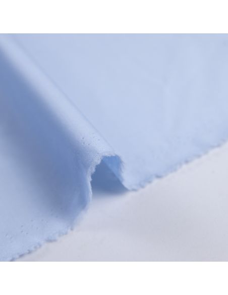 Tissu tailleur de laine vierge, mohair & élasthanne – Ciel