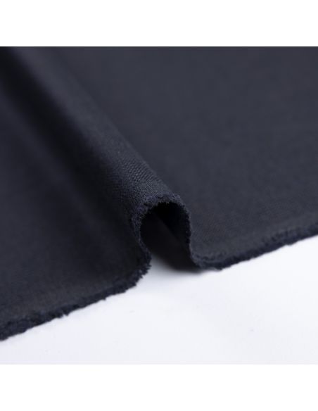 Tissu tailleur piqué - Marine