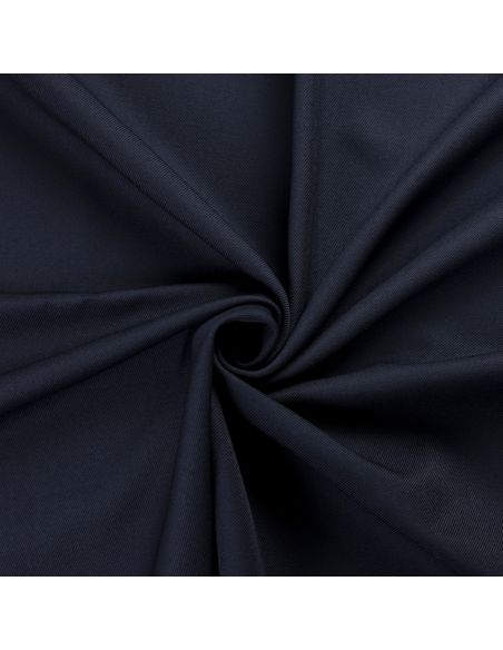 Tissu tailleur sergé - Marine