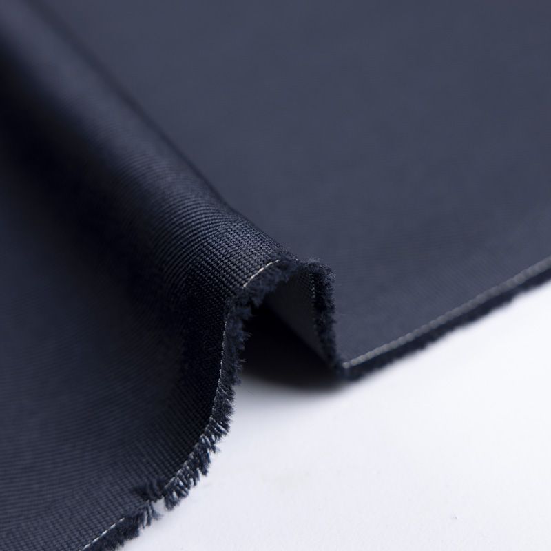 Tissu tailleur sergé - Marine