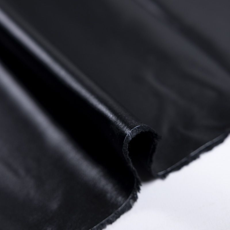 Satin cuir - Noir