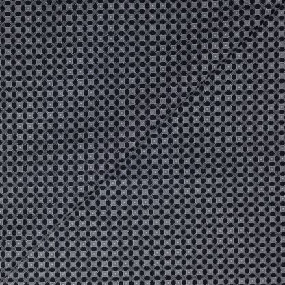 Popeline 100% coton - Motif géométrique noir