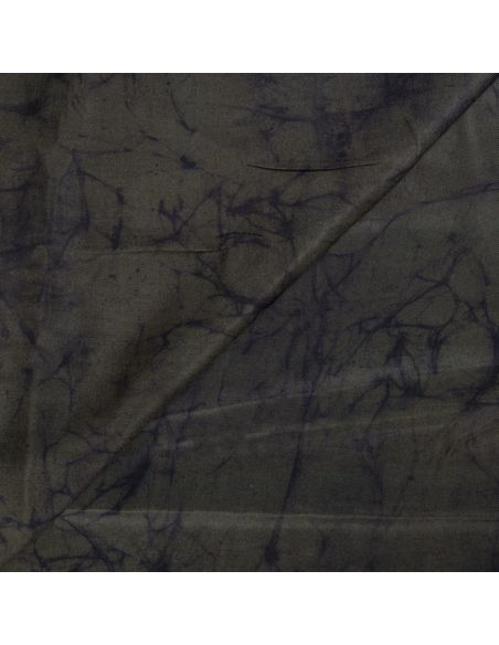 Twill 100% viscose – Tie and dye vert et vert