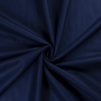 Flanelle 100% laine vierge - Bleu 2