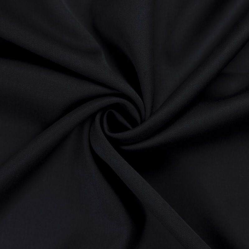Tissu tailleur 100% laine vierge super 100’s – Noir