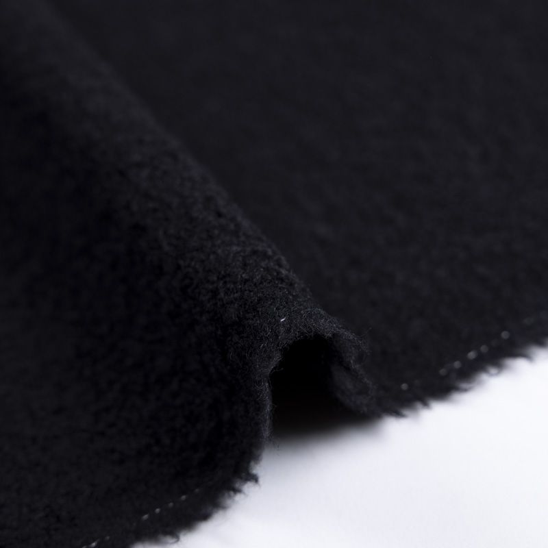 Bouclette en laine - Noir