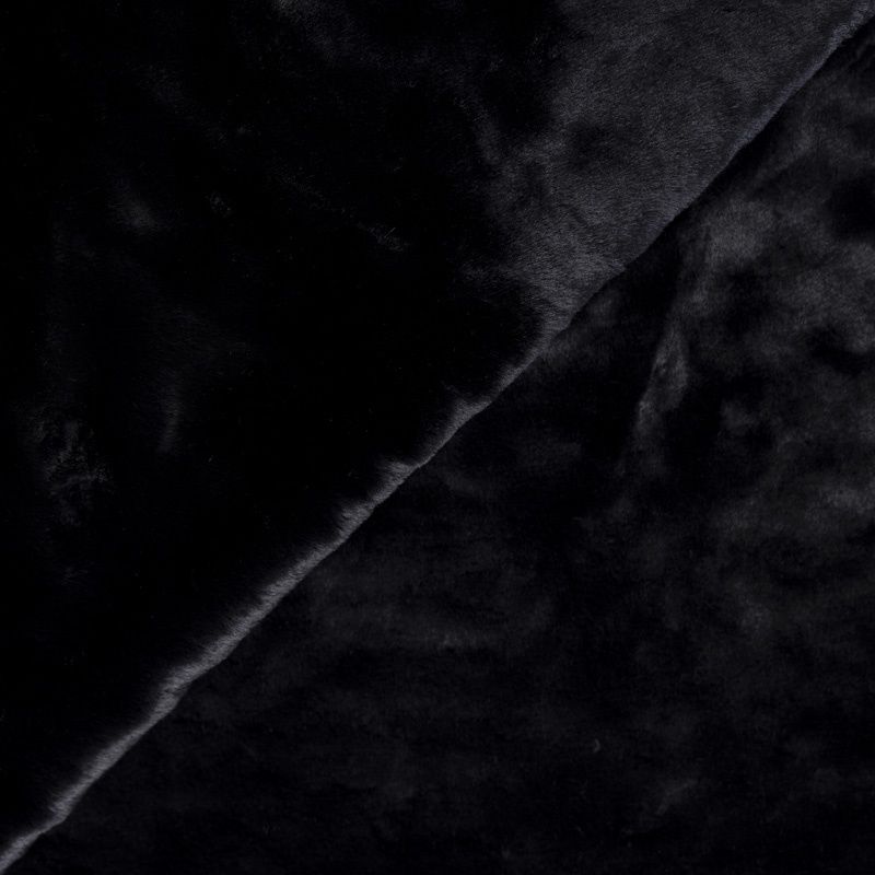 Fausse fourrure - Noir