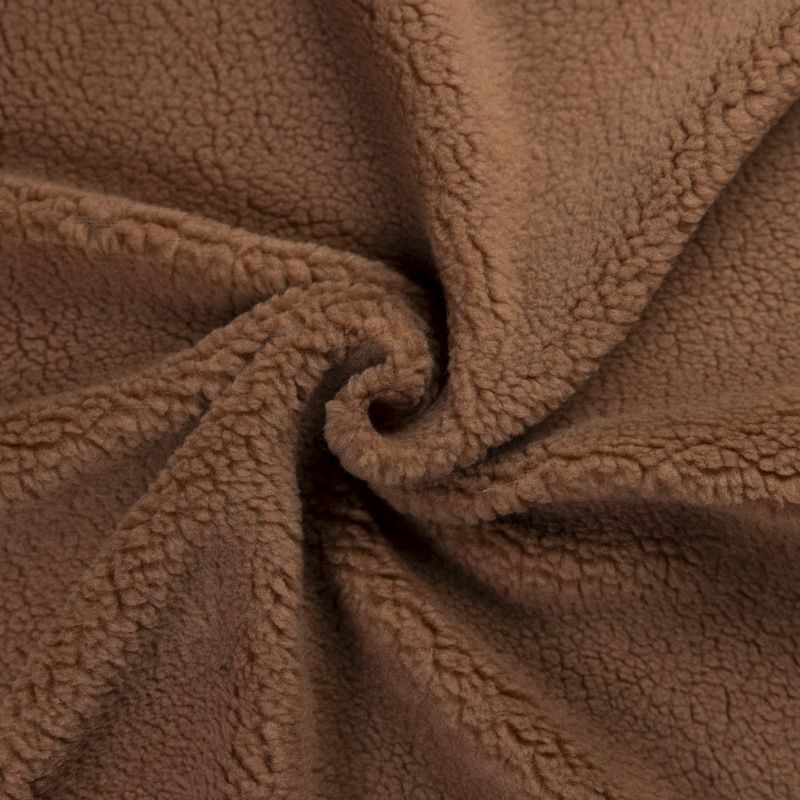 Fausse fourrure mouton (Sherpa) – Camel