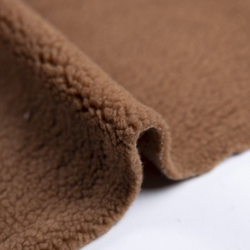 Fausse fourrure mouton (Sherpa) – Camel