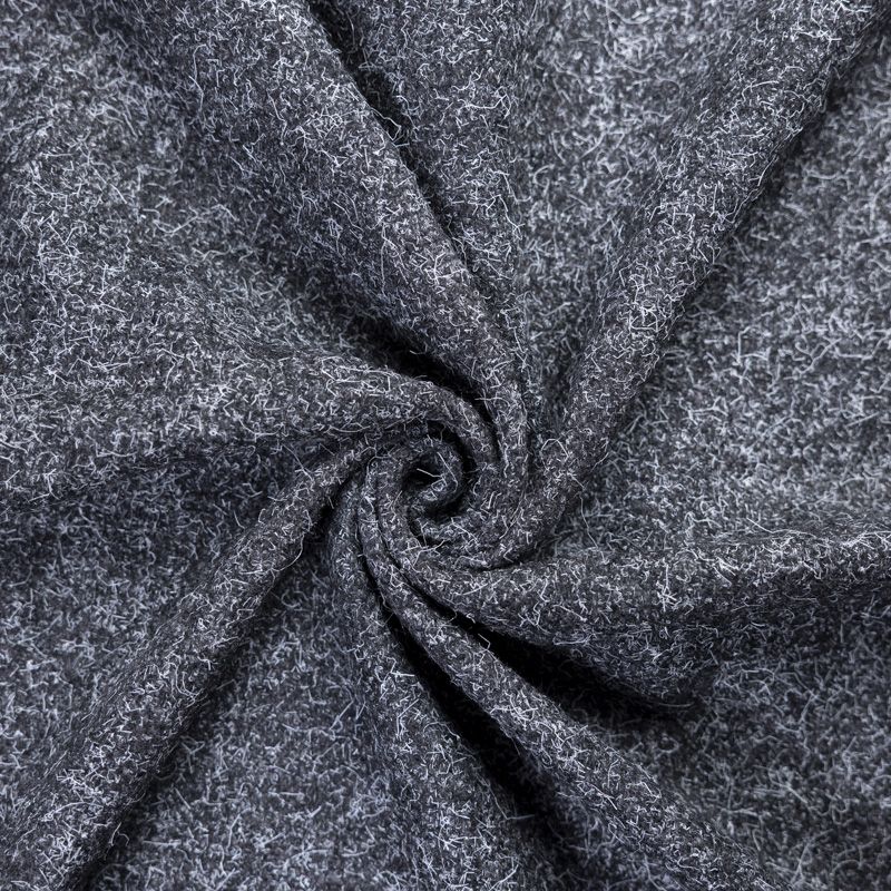 Tweed en laine - Gris chiné