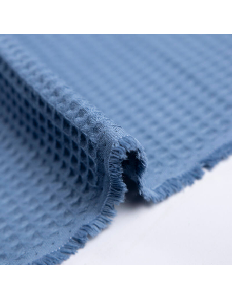 Tissu nid d'abeille – Jean