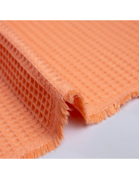 Tissu nid d'abeille – Pêche
