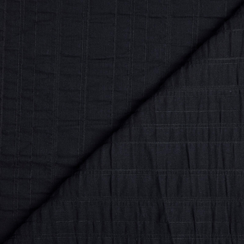 Toile style Romain - Noir