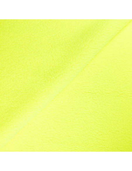 Fausse fourrure mouton (Sherpa) – Jaune fluo