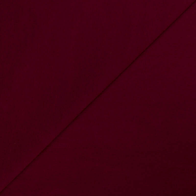 Tissu Bengaline - Bordeaux
