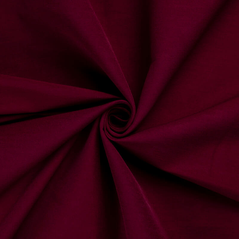 Tissu Bengaline - Bordeaux