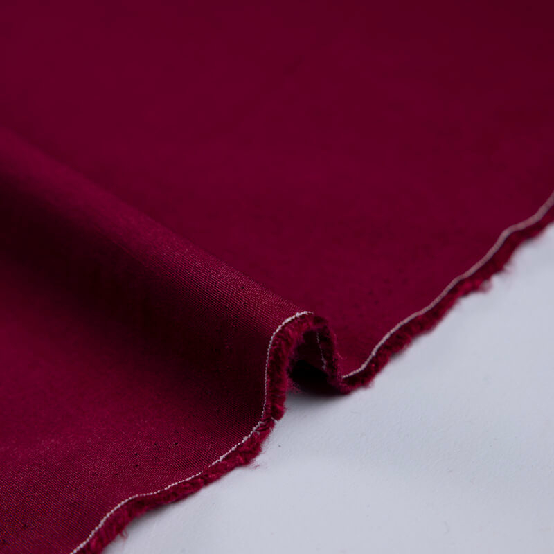 Tissu Bengaline - Bordeaux