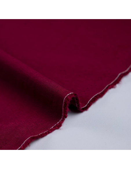 Tissu Bengaline - Bordeaux