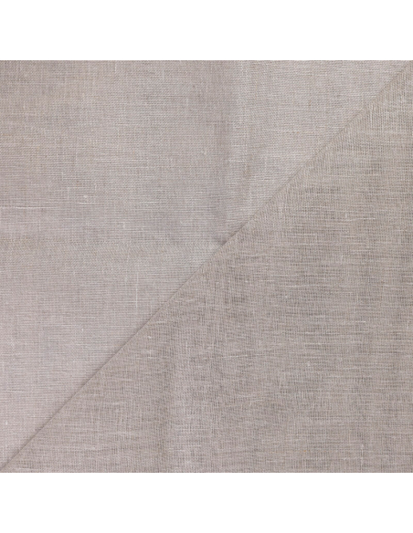 Gaze 100% lin rigide – Naturel